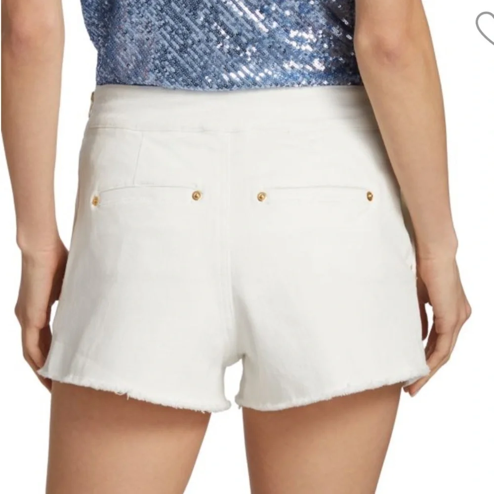 GENERATION LOVE White Eden Denim Sailor Shorts